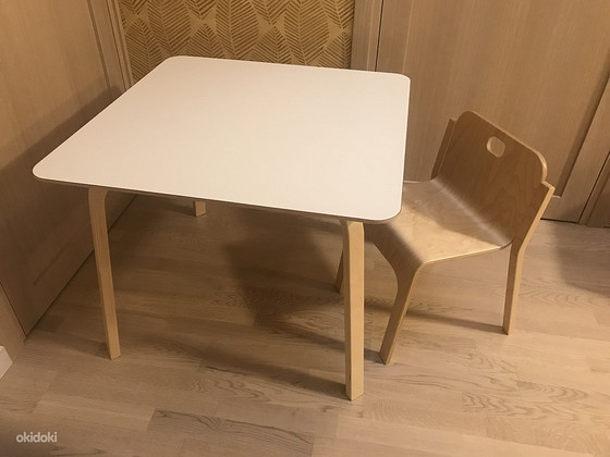 Lastelaud ja tool