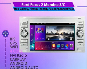 1-2 DIN Мультимедийная Android 12 -13 -14-15 WI - FI CARPLAY (2 фото из 10)