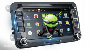 1-2 DIN Мультимедийная Android 12 -13 -14-15 WI - FI CARPLAY (3 фото из 10)