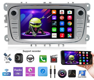 1-2 DIN Мультимедийная Android 12 -13 -14-15 WI - FI CARPLAY (7 фото из 10)