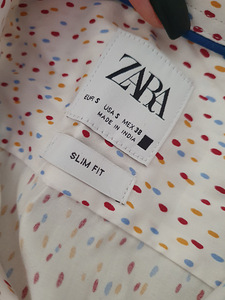 Новая рубашка ZARA / размер S (3 фото из 4)