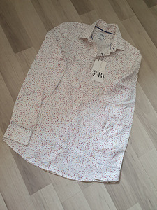 Новая рубашка ZARA / размер S (4 фото из 4)