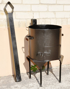 Korstnaga pliit+pada(10L)+skimmer 40 cm(+kulp 40 cm (4 foto / 9)