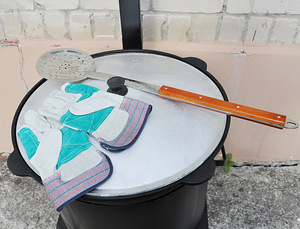 Korstnaga pliit(3mm)+pada(22L)+skimmer 64 cm+kulp 64 cm (2 foto / 10)