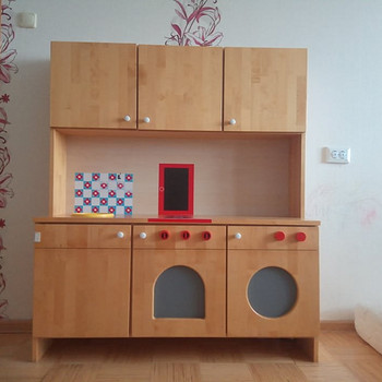 Деревянная игровая кухня