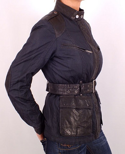 Uus!Trapper Queens Leder / Nylon jope,suuru EU 44/46 (5 foto / 8)
