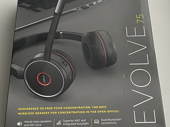 Jabra Evolve 75 Black/ Red