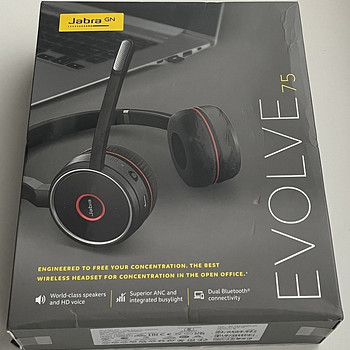 Jabra Evolve 75 Black/ Red