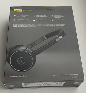 Jabra Evolve 75 Black/ Red (2 фото из 4)