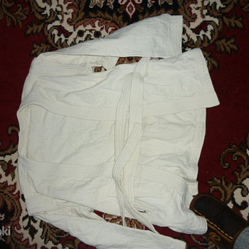 Спорт. детс. куртка дзюдо рост прим.120-130 см.