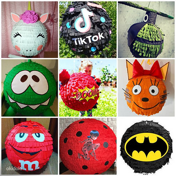 Eritellimusel valmistatud piñatas
