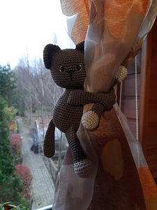 Amigurumi - kass, lastetoa kardinate hoidja (2 foto / 2)