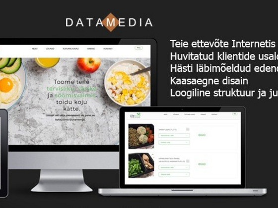 Veebilehtede valmistamine, toetamine ja arendamine