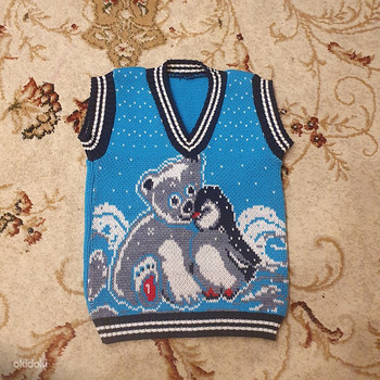 Kootud vest s 104 cm