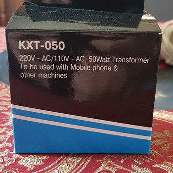 Trafo Eleca KXT-050 (50W) langeva trafo 220v to110