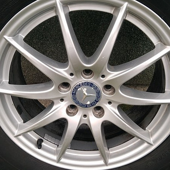 Оригинальные диски MB W166 +шины Michelin M+S 235/65 R17