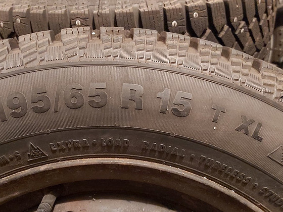 Talve naastrehvid, Continental, 195/65 R15