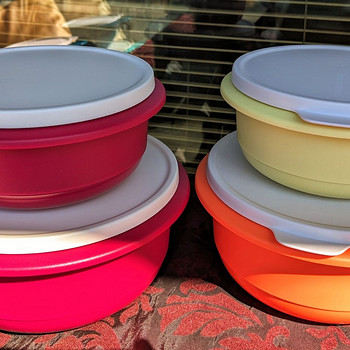Ящики для еды Tupperware