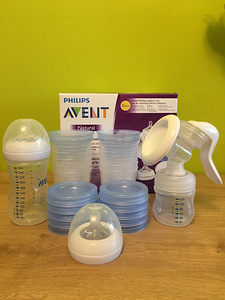 Philips Avent rinnapump koos pudeliga / rinnapump (1 foto / 1)