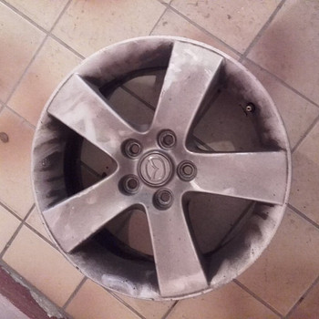 Mazda veljed 17 "х5 auguga - komplektis 4 tk.
