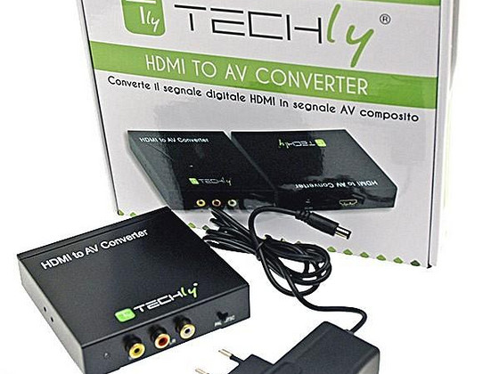 Технически HDMI в RCA композитное видео + аудио стерео L / R преобразователь