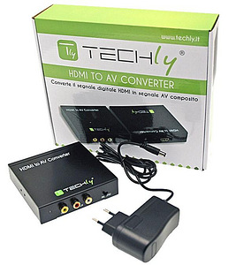 Techly HDMI to RCA composite video + audio stereo L/R conver (1 foto / 1)