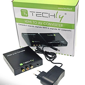 Технически HDMI в RCA композитное видео + аудио стерео L / R преобразователь