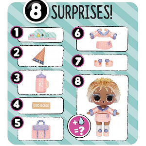 LOL Surprise! Present Surprise Series 2 Glitter Shimmer Star (3 foto / 3)