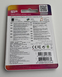 Silicon Power Superior Pro microSDXC Card 128GB UHS-I U3 V30 (2 foto / 2)