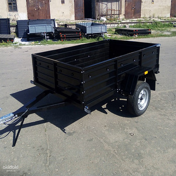 Автопричіп посилений Кремень+КРД 105.(2.5*1.3м)