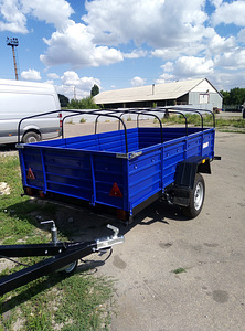 Причіп легковий 2.2м * 1.3м Розстрочка 0% (3 фото з 8)