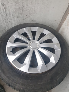 Citroen C4., M + S veljed, kettad, rummukatted. 195/65/15 (5 foto / 5)