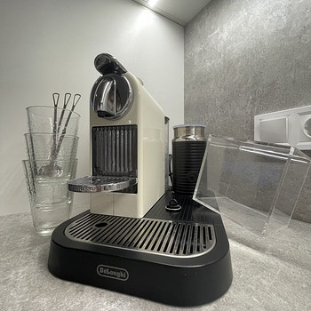 Kohvimasin nespresso + nespresso latte klaasid ja kapslikarp