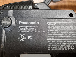 Panasonic CF-31 I5.6GB, 128SSD. (5 фото из 5)