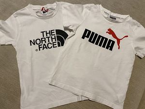 Uus t-särgid The north face Puma 4aastat (1 foto / 5)