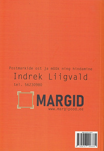 Margikataloog . Eesti Vabariigi postmargid 1918-2021.a. (2 foto / 5)