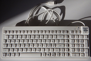 Waterproof Keyboard USB - Medical, labor, dental (2 foto / 4)