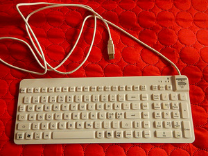 Waterproof Keyboard USB - Medical, labor, dental (1 foto / 4)