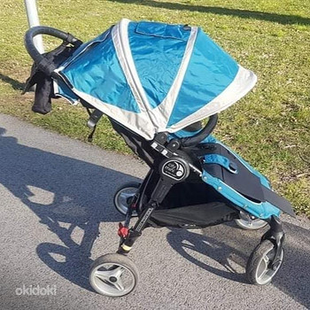 Baby jogger City Mini 4 wheel jalutuskäru, kergkäru + lisad!