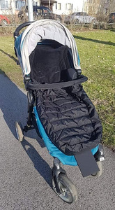 Baby jogger City Mini 4 wheel jalutuskäru, kergkäru + lisad! (3 foto / 8)