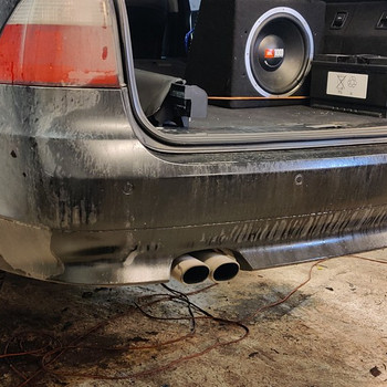 BMW E61 задний бампер