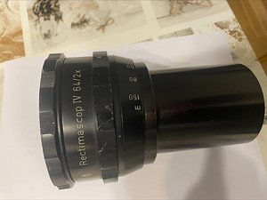 RECTIMASCOP IV 64 / 2x линзы Rathenower ANAMORPHIC (2 фото из 4)