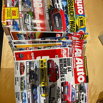 Журналы Auto Zeitung 2017 винтаж