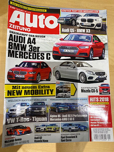 Ajakirjad Auto Zeitung 2017 aastakäik (2 foto / 2)