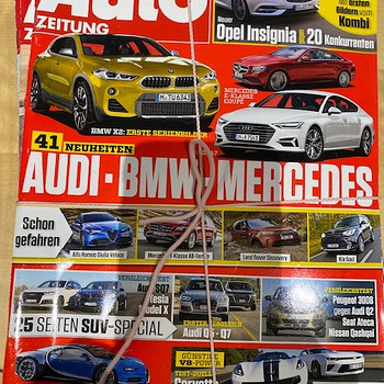 Журнал Auto Zeitung 2016