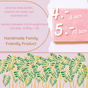 Мыло ручной работы Strawberry Gum (3 фото из 3)
