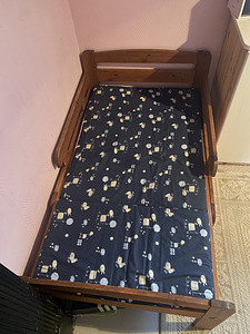 Pikendatav voodi koos pesukastiga (6 foto / 6)