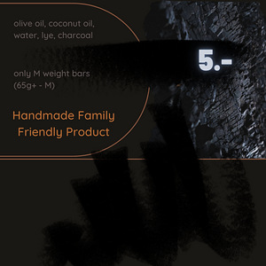 Handmade Coal Soap Bar by Natural Broders (2 foto / 2)