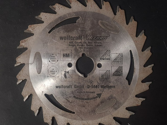 Saeketas Wolfcraft Wizard 150 X 2,4 X 20