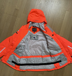 Tüdrukute neoonoranž Icepeak suusajope 152 (3 foto / 3)